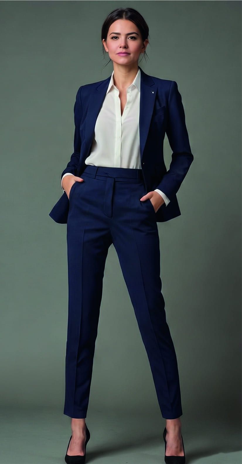Persona con uniforme corporativo a medida de LookBook